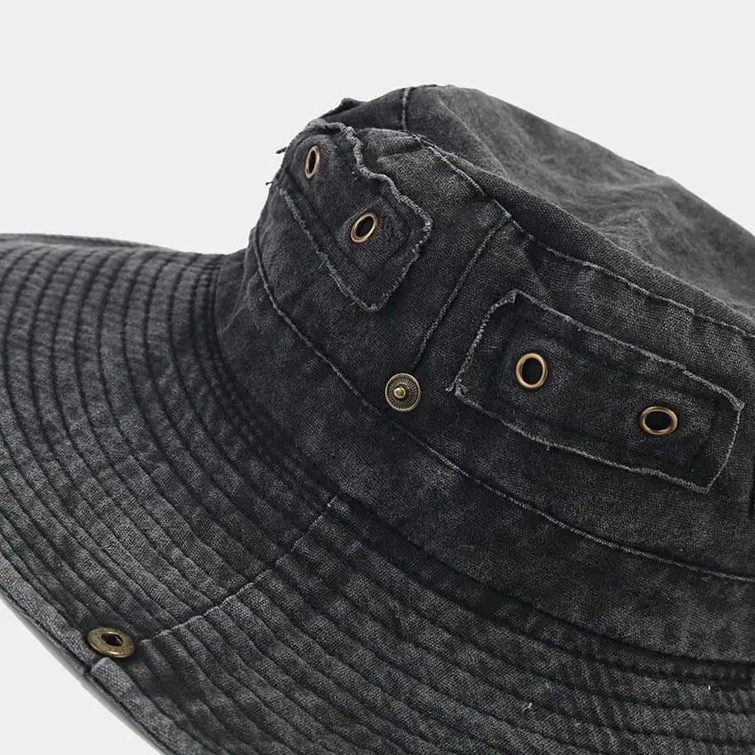 RWEUOQ Sonnenhut Sonnenhut breite Krempe Hut, günstig online kaufen
