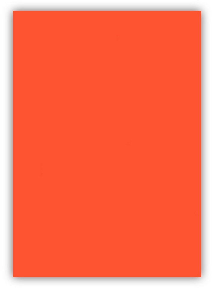 Thumbnail - LYSCO Briefpapier farbige Premium Briefbogen Caribic, Farbe Inka Orange-rot (CAR-800), im Set mit passendem Umschlag (UM...