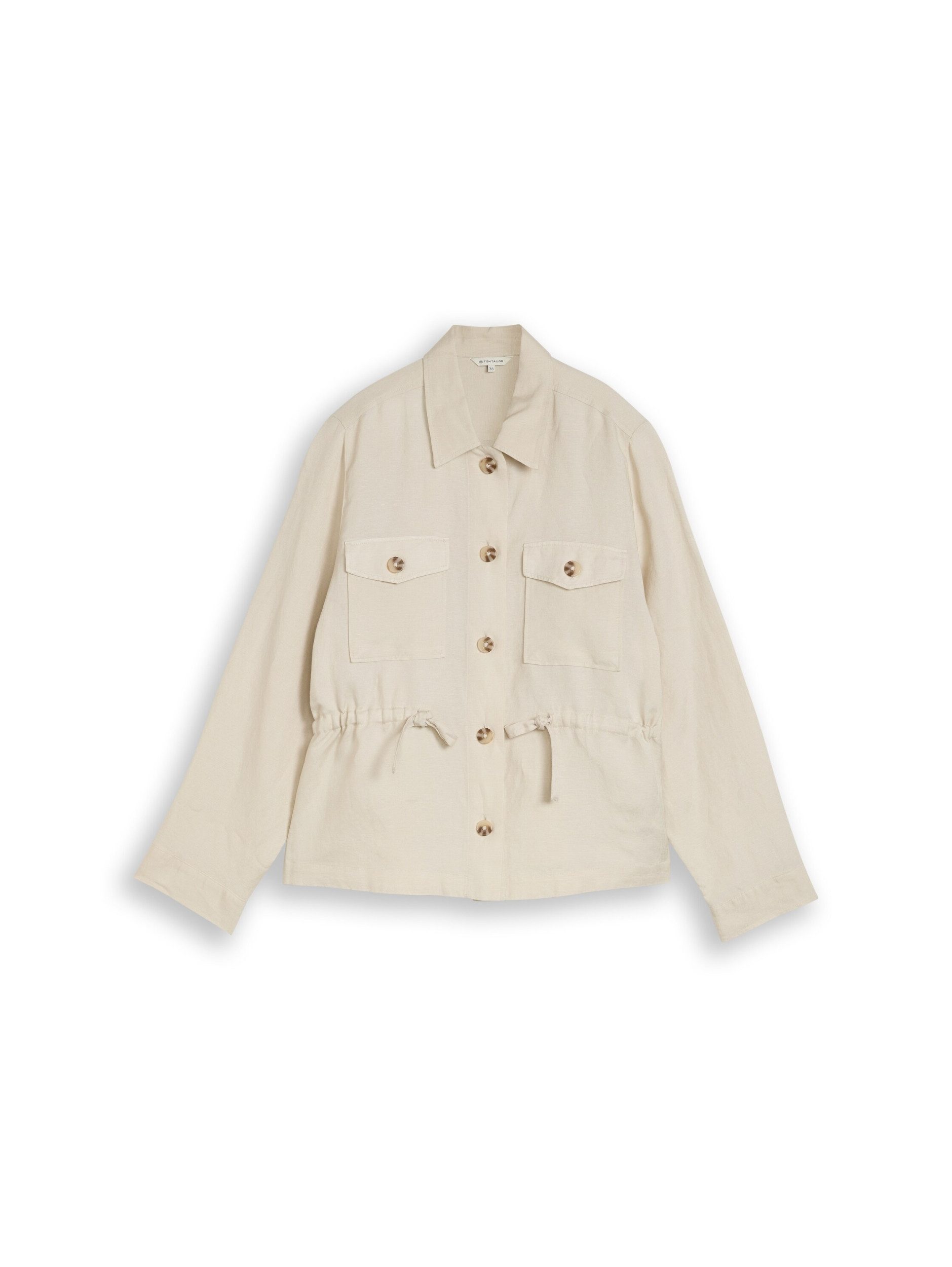 TOM TAILOR Denim Jackenblazer blazer jacket with linen