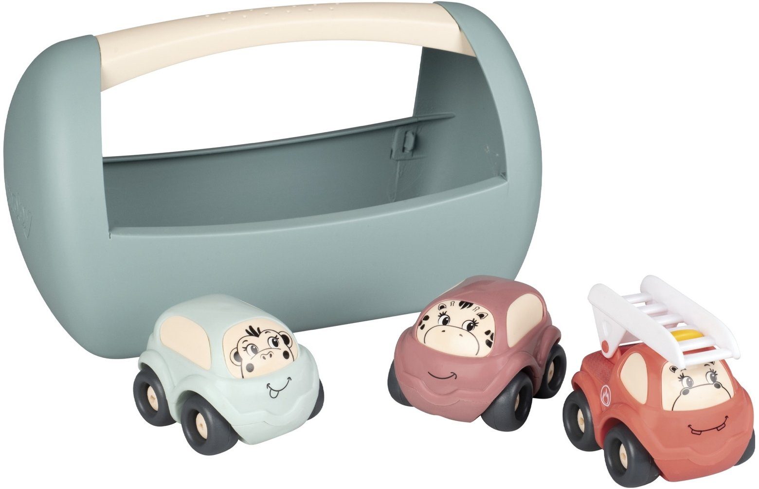 Smoby Spielzeug-Auto Spielzeug Little Mini-Flitzer 3-er Set mit Box 7600140 günstig online kaufen