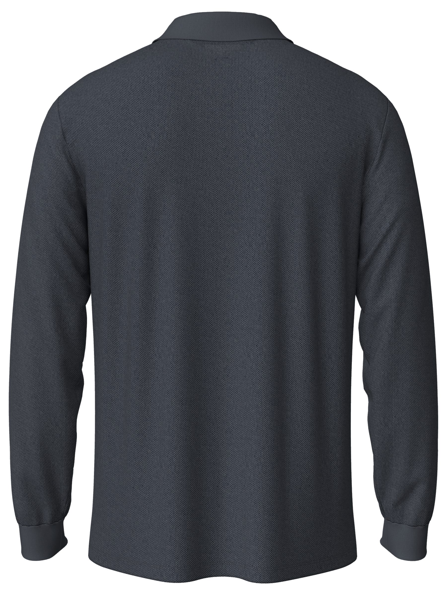 Calvin Klein Jeans Langarm-Poloshirt Regular fit mit Rundhalsausschnitt