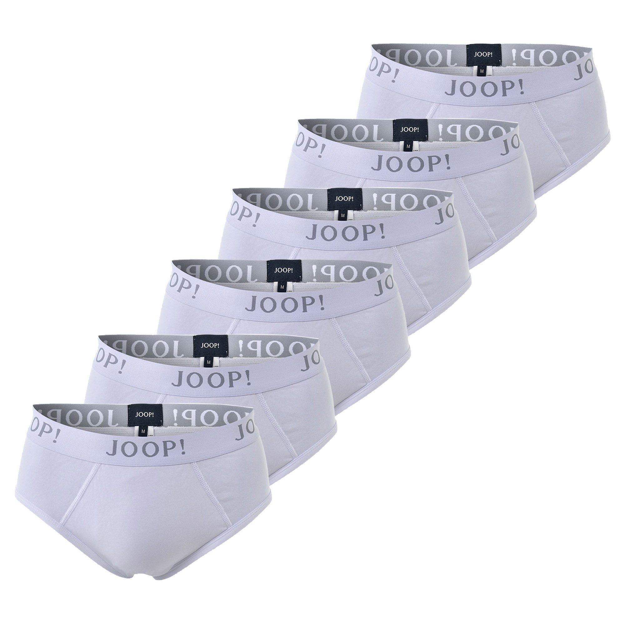 JOOP! Slip Herren Boxer Shorts, 6er Pack - Fine Cotton