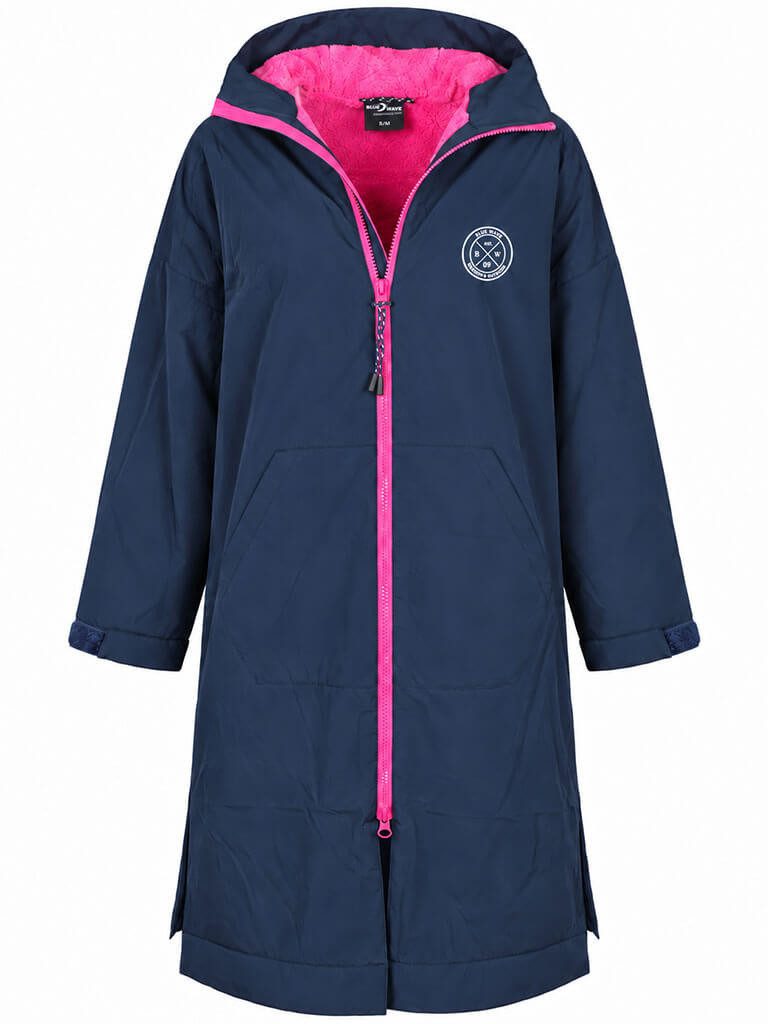 Blue Wave Regenmantel Damen Aqua-Parka Odine - Trockenmantel Schwimmmantel Umziehmantel 5.000 mm Wassersäule, Verschweißte Nähte, Winddicht, Atmungsaktiv