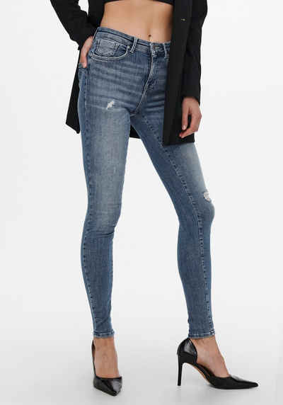 ONLY Skinny-fit-Jeans ONLPOWER LIFE MID PUSH