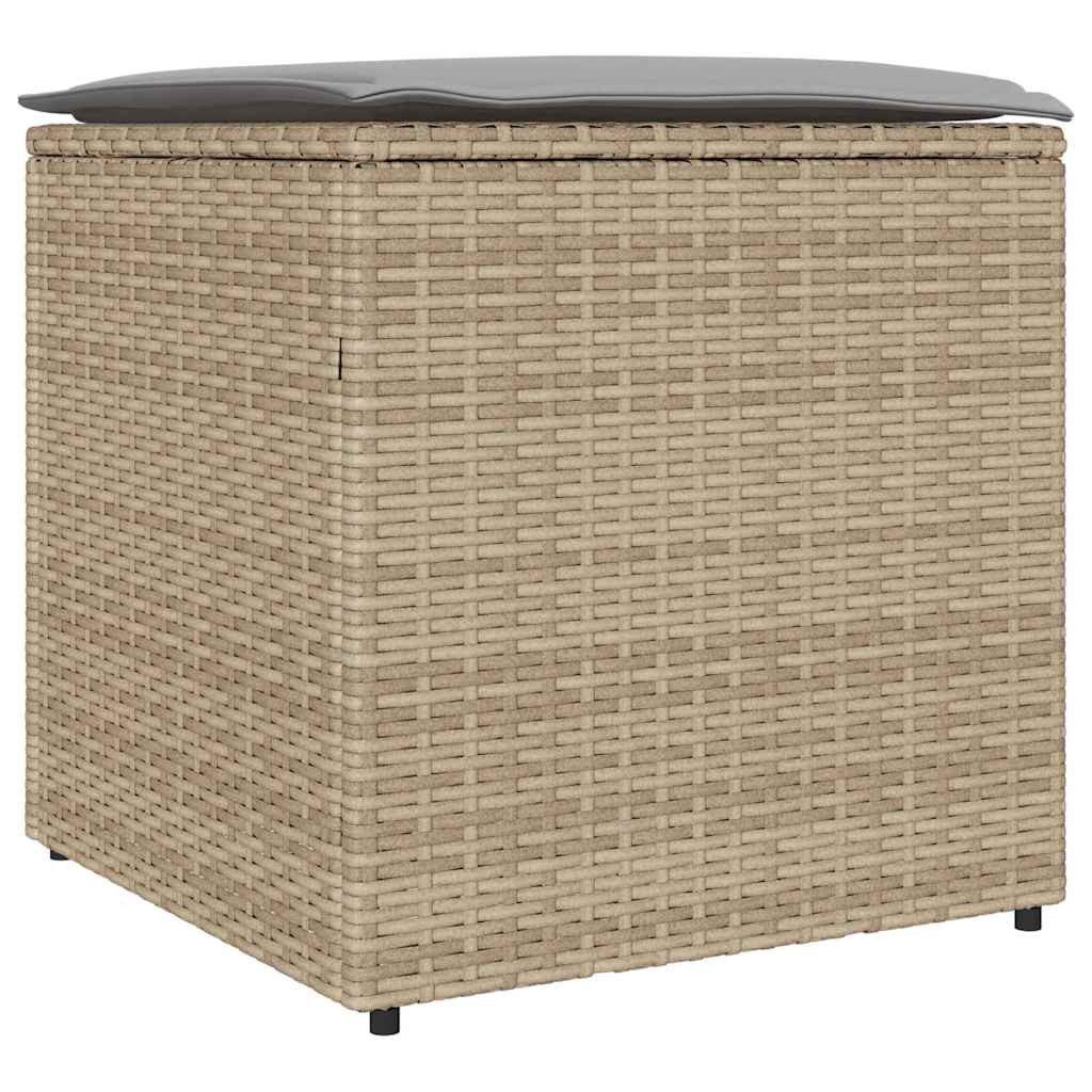 vidaXL Gartenbox Kissenbox mit Speicher Beige günstig online kaufen