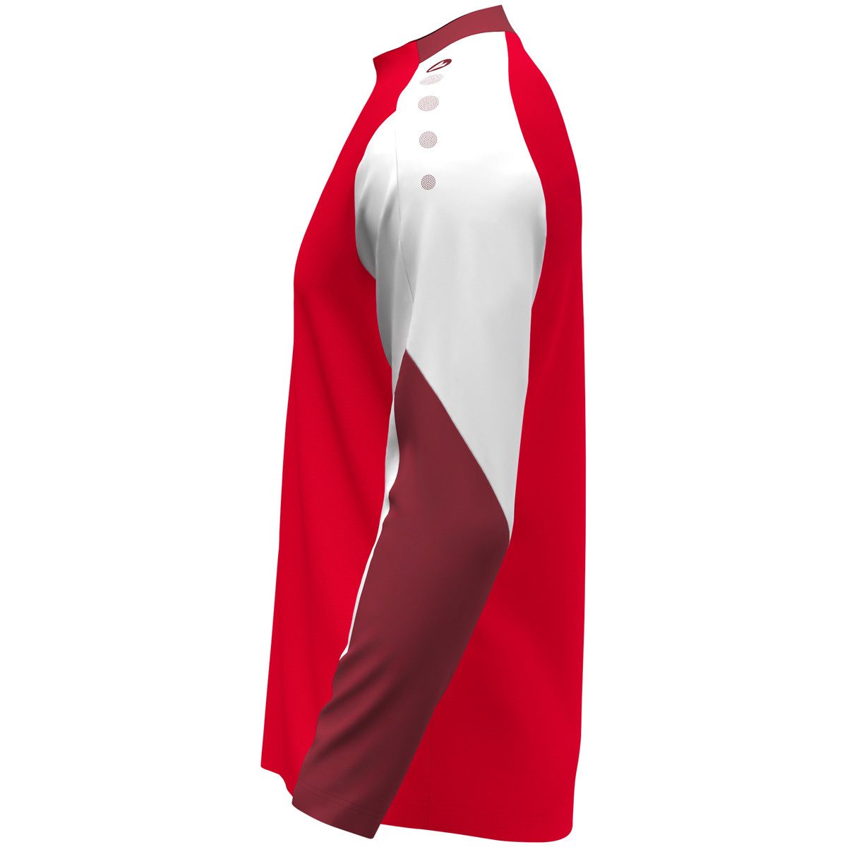 Jako Funktionsjacke Longsleeve Dynamic ROT/WEIß/DUNKELROT günstig online kaufen