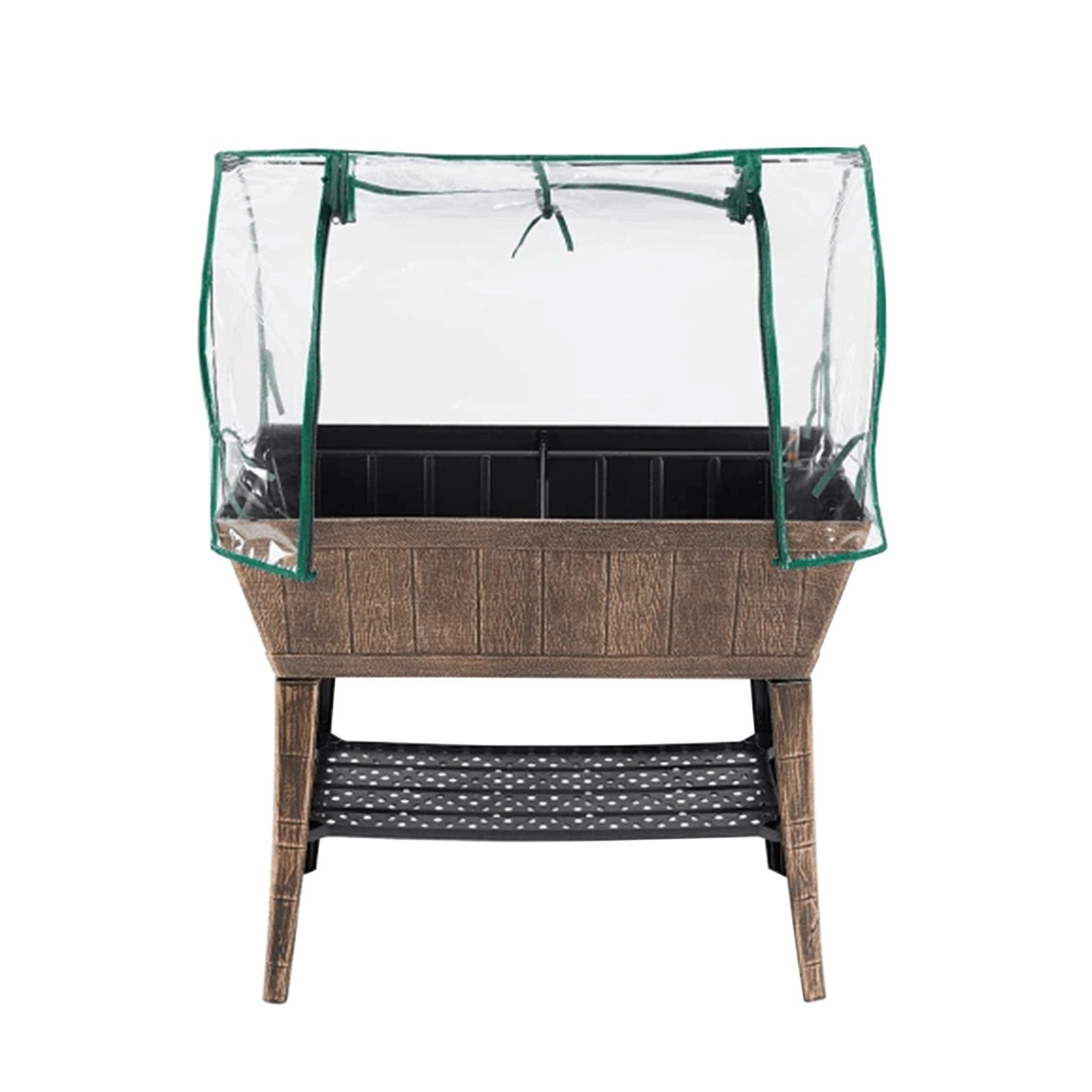 HTI-Living Hochbeet Hochbeet Nessa mit Frühbeetabdeckung Braun (Stück, 1 St günstig online kaufen