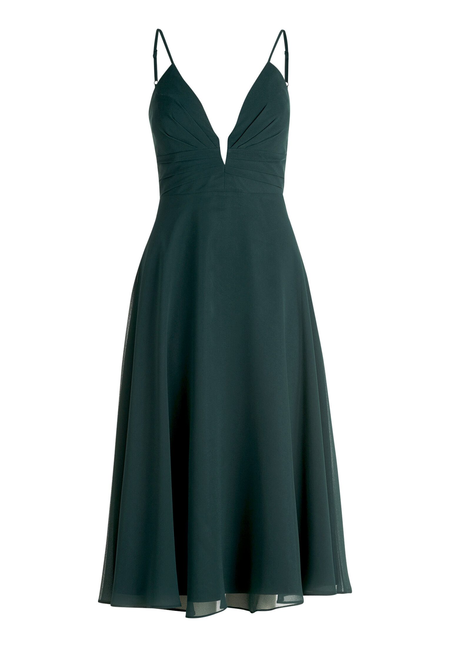 Vera Mont Chiffonkleid Damen mit V-Ausschnitt