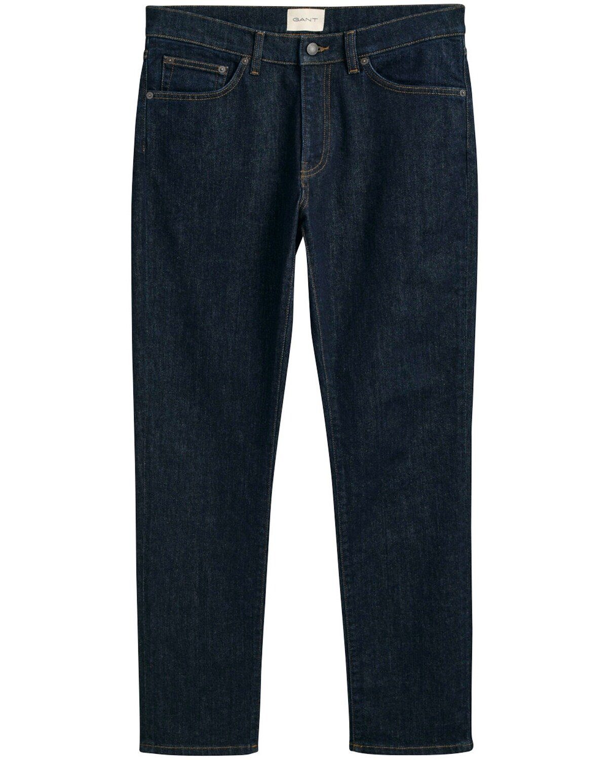 Gant 5-Pocket-Jeans Jeans Slim Fit Dunkelblau