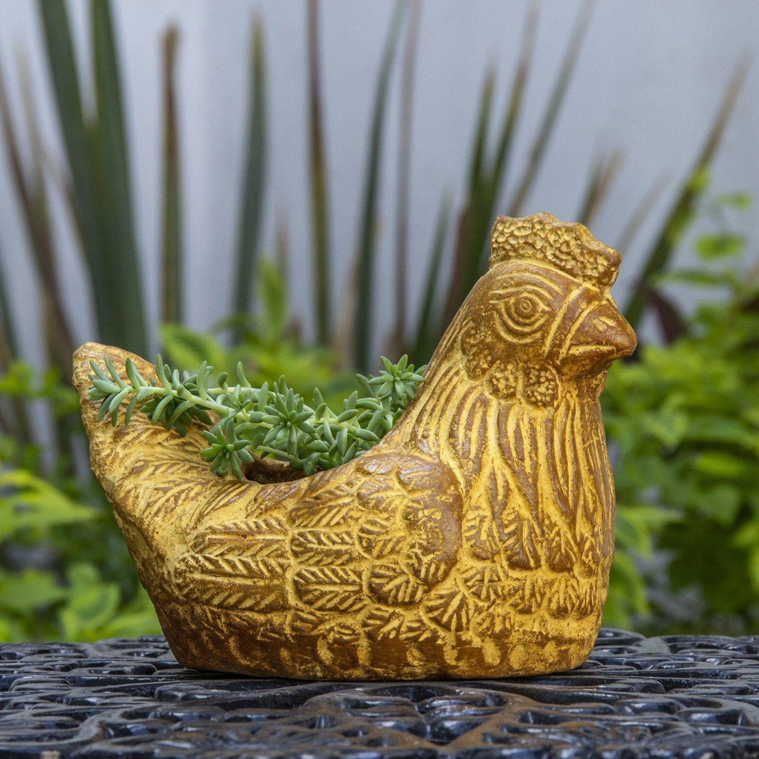 Thumbnail - mitienda Blumentopf Blumentopf aus Ton Huhn