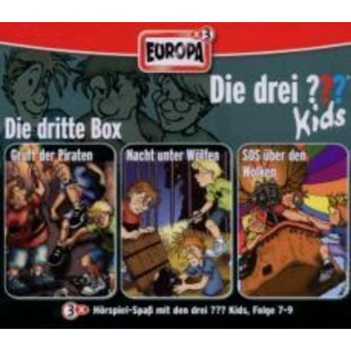 United Soft Media Hörspiel Die drei ??? Kids Box 03. Folgen 7 - 9 (drei Fragezeichen) 3 CDs