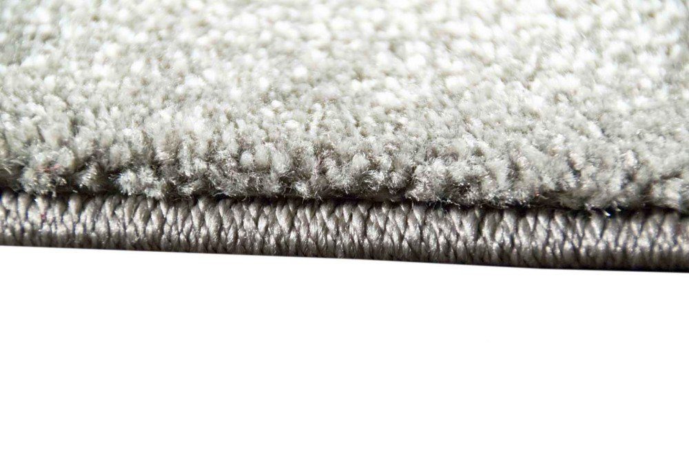 Carpetia Teppich Moderner Teppich Kurzflor Wohnzimmerteppich grau schwarz weiss türkis, rechteckig, Höhe: 13 mm – Bild 4 von 5