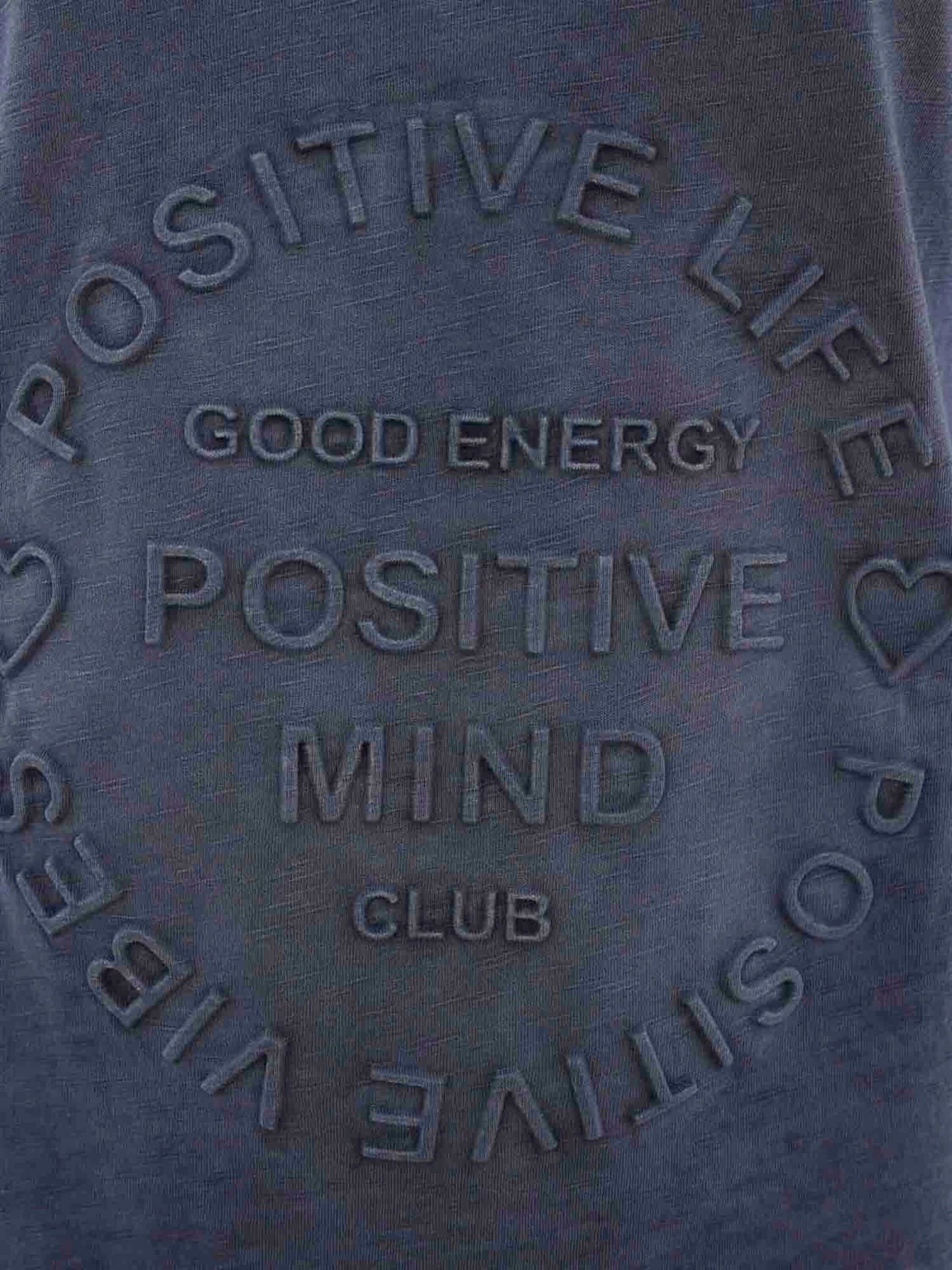 Zwillingsherz T-Shirt Positive Mind (1-tlg) Weiteres Detail günstig online kaufen