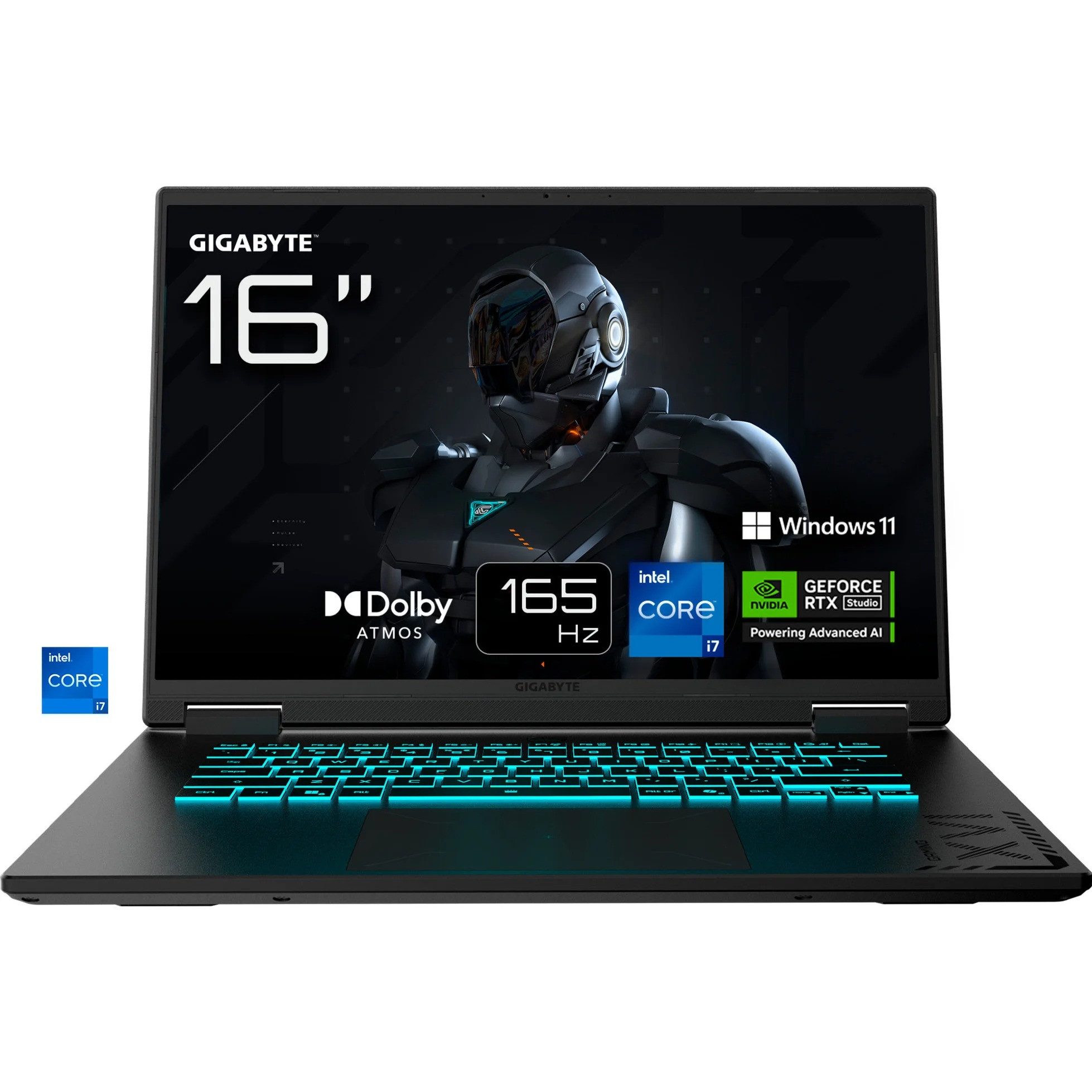 Gigabytes GigaByte Gaming A16 i7-13620H bis zu 4.9 GHz 16GB RAM 165Hz IPS Gaming-Notebook (40,6 cm/16 Zoll, Intel Core i7 13620H, GeForce RTX 5070, 16 GB, 1000 GB SSD, RGB-Tastatur, Gaming-Performance, LAN, Wi-Fi 6E)