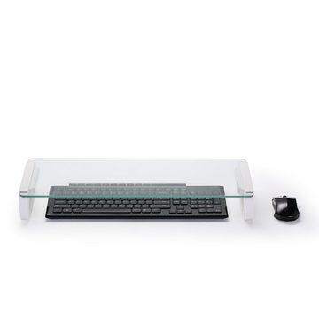 SLABO Monitorständer für iMac, MacBook, Monitor, Notebook Aluminium Plexiglas Gartengerätehalter