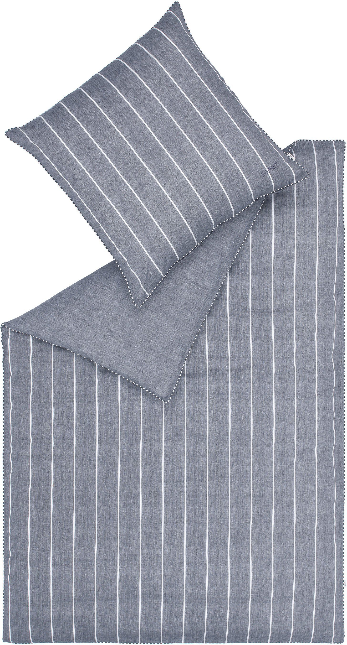 Esprit Bettwäsche Harp Stripe in Gr. günstig online kaufen