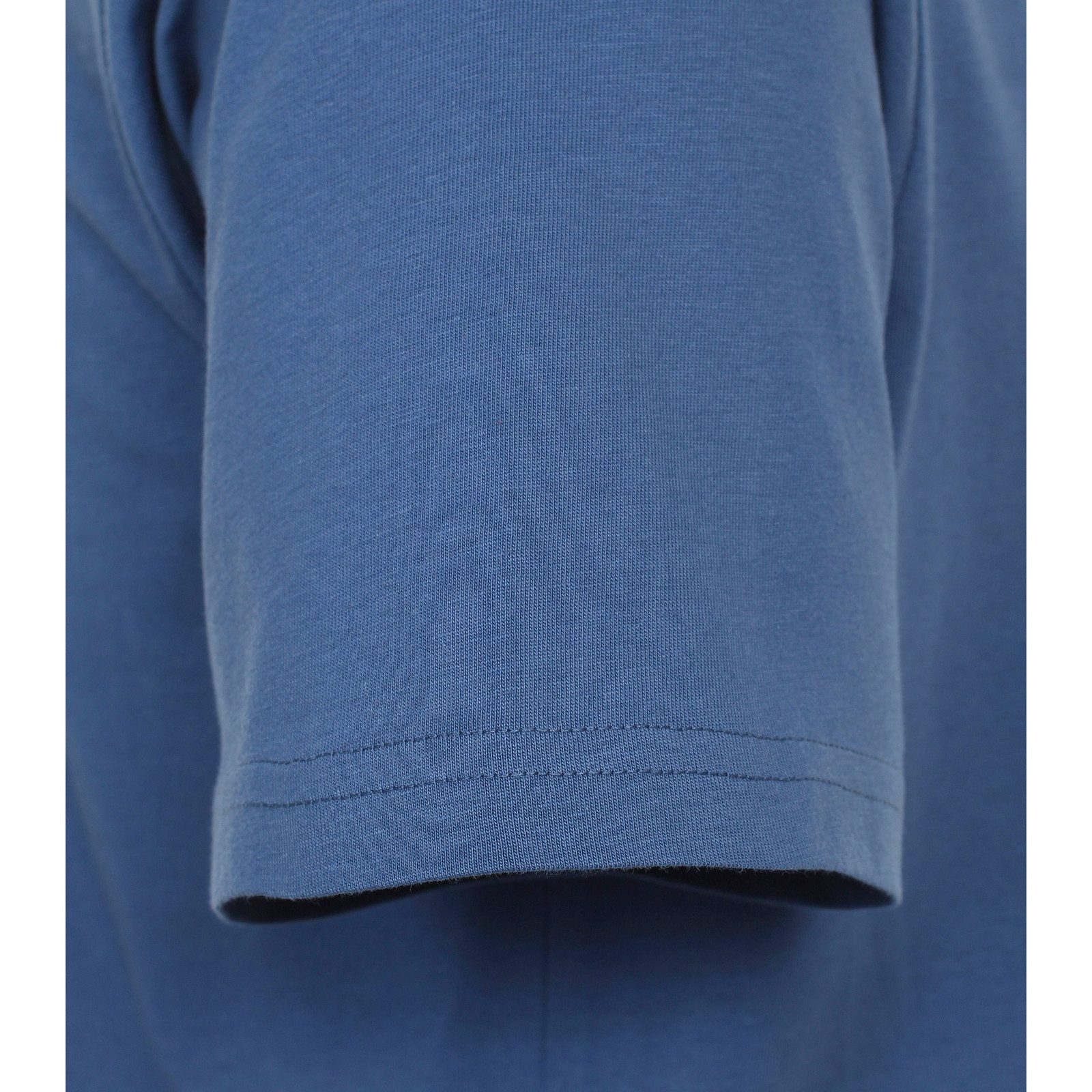 Redmond Rundhalsshirt Redmond T-Shirt XXL blau Frontdruck maritim
