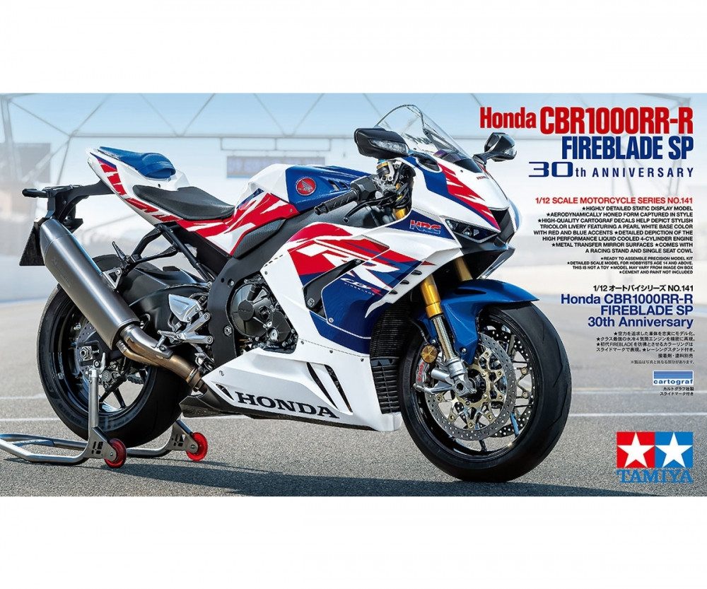 Tamiya Modellbausatz Tamiya 1:12 Honda CBR 1000RR-R Fireblade SP 30th Plastik Modellbau