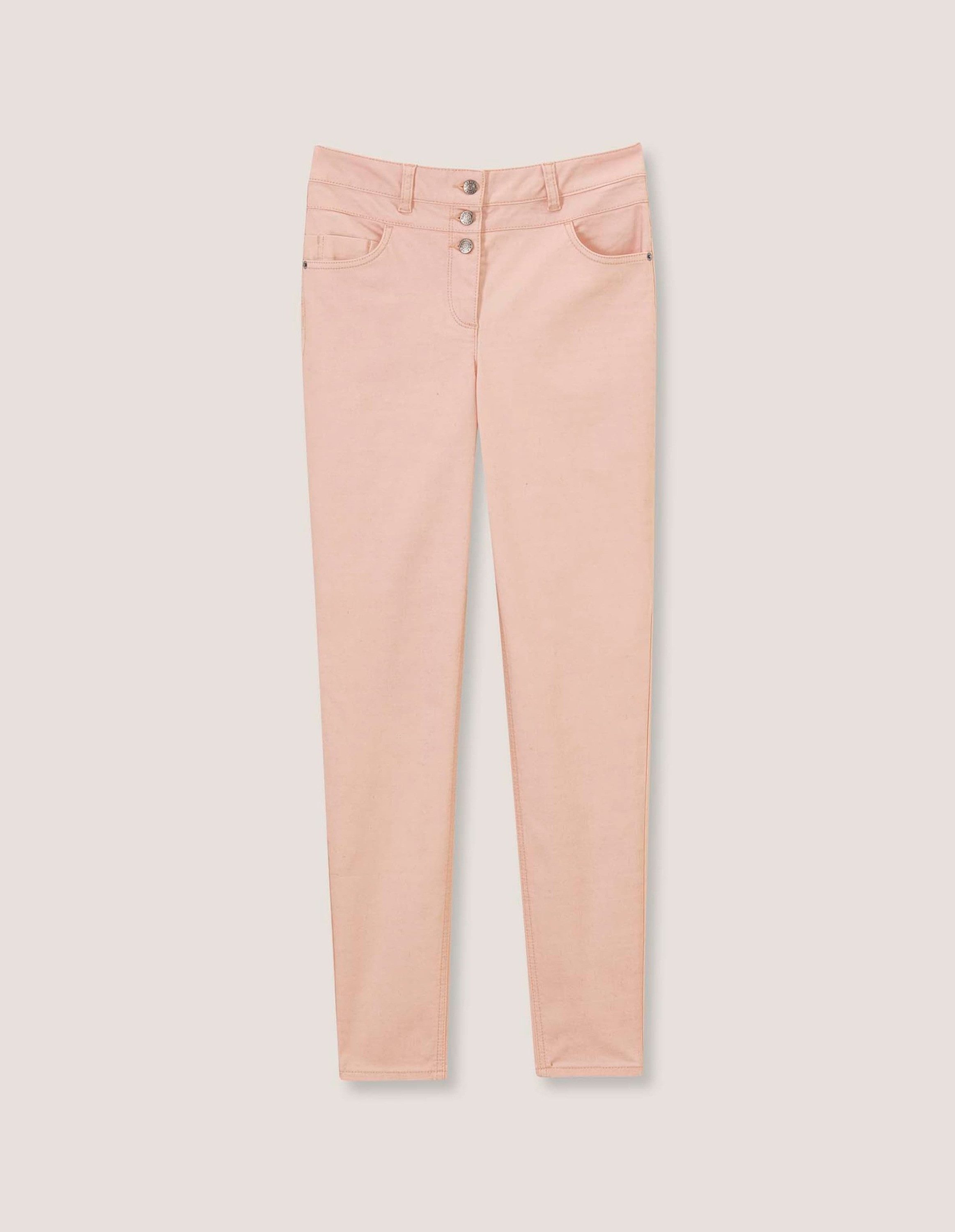 MADELEINE Gerade Jeans Highwaist-Jeans aus Power-Stretch