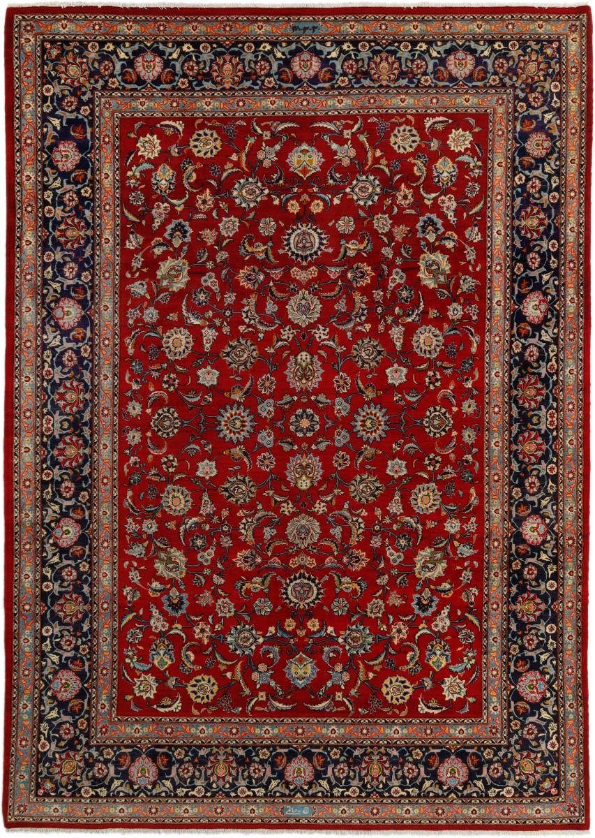 Orientteppich Isfahan 245x345 Handgeknüpfter Orientteppich / Perserteppich, Nain Trading, rechteckig, Höhe: 8 mm