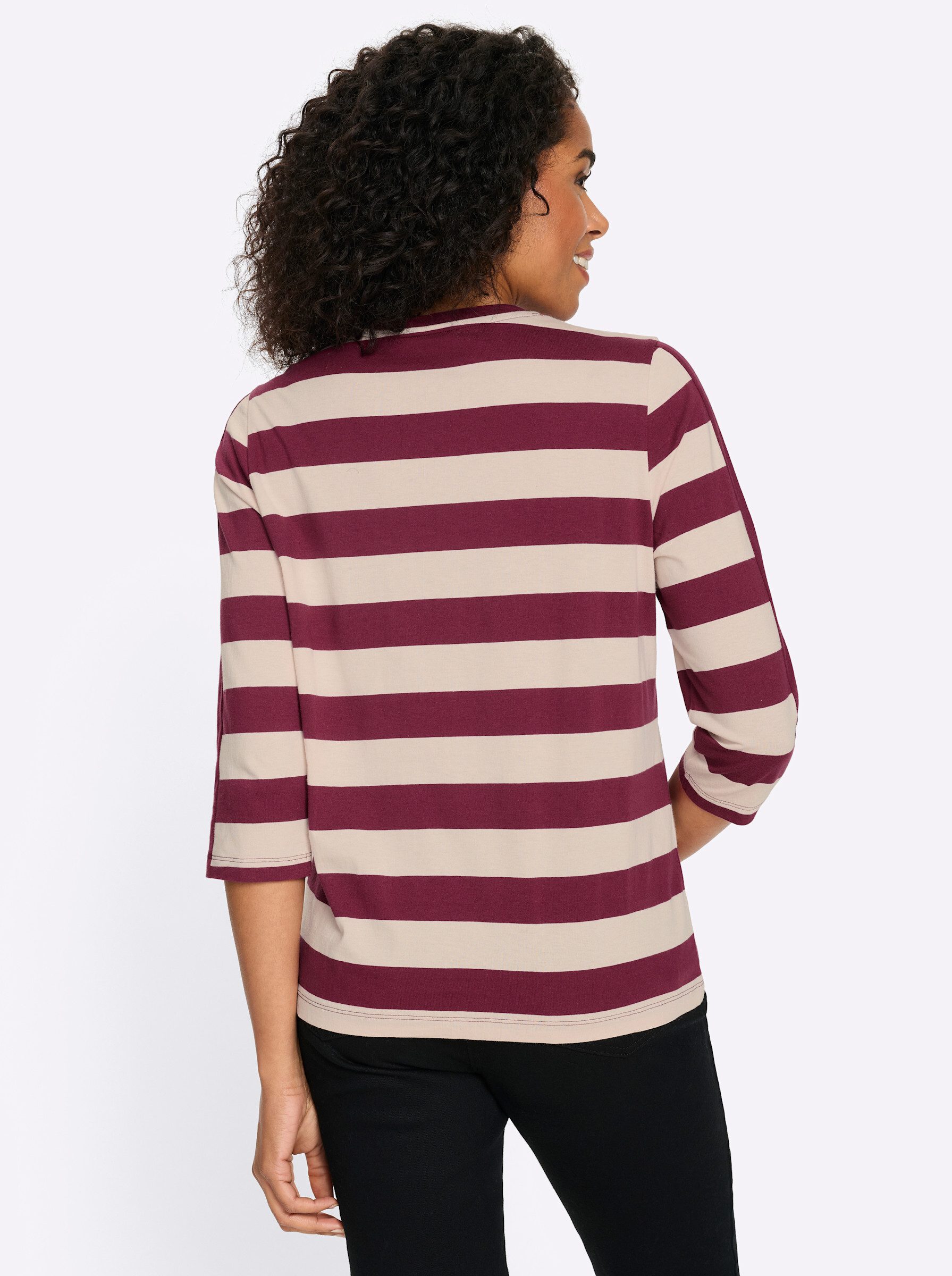 Sieh an! T-Shirt 3/4-Arm-Shirt 3/4-Arm günstig online kaufen