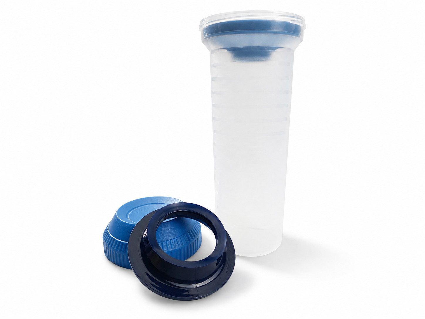 TUPPERWARE Dressing Shaker Shaker 750 ml blau