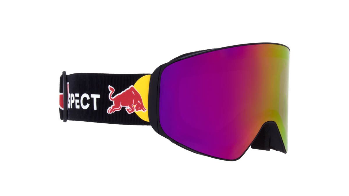 Red Bull SPECT Eyewear Skibrille Red Bull SPECT Skibrille JAM-01, Schwarz/Rot, UV400
