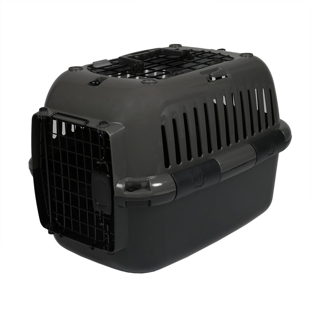 EBI Hunde-Transportbox EBI Transportbox Adventurer - dunkelgrau Maße / max. Gewicht: