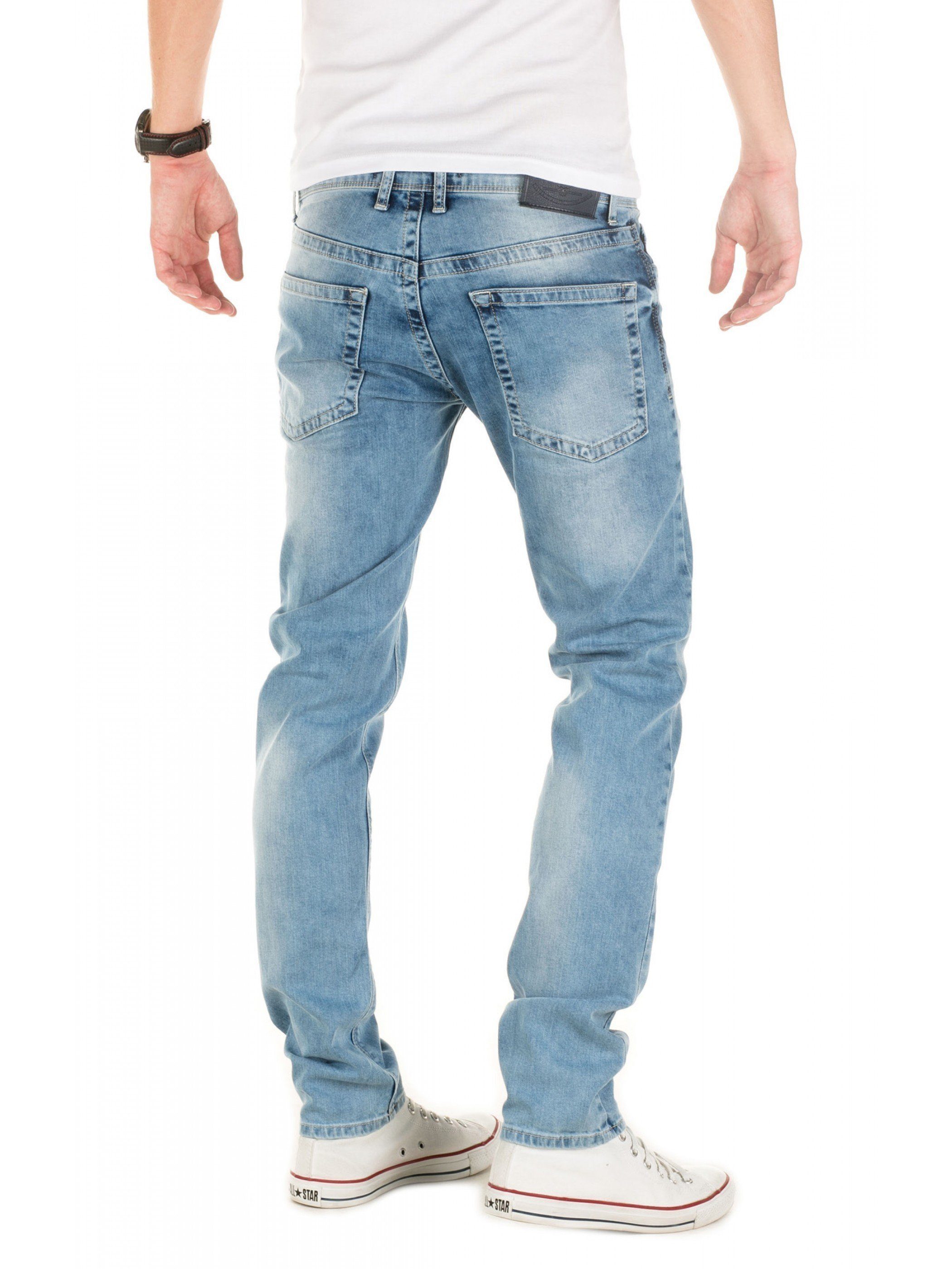 WOTEGA 5-Pocket-Jeans WOTEGA - (1-tlg) (164019) 5-Pocket-Style blue Jeans Ivern forever