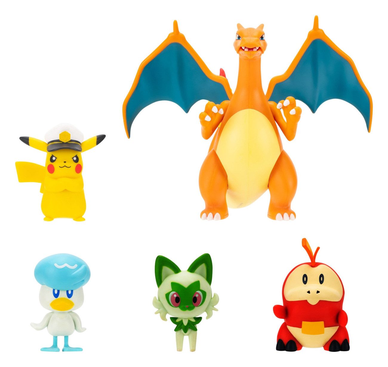 Jazwares Actionfigur Pokémon Battle Figure Actionfiguren 6er Multi-Pack