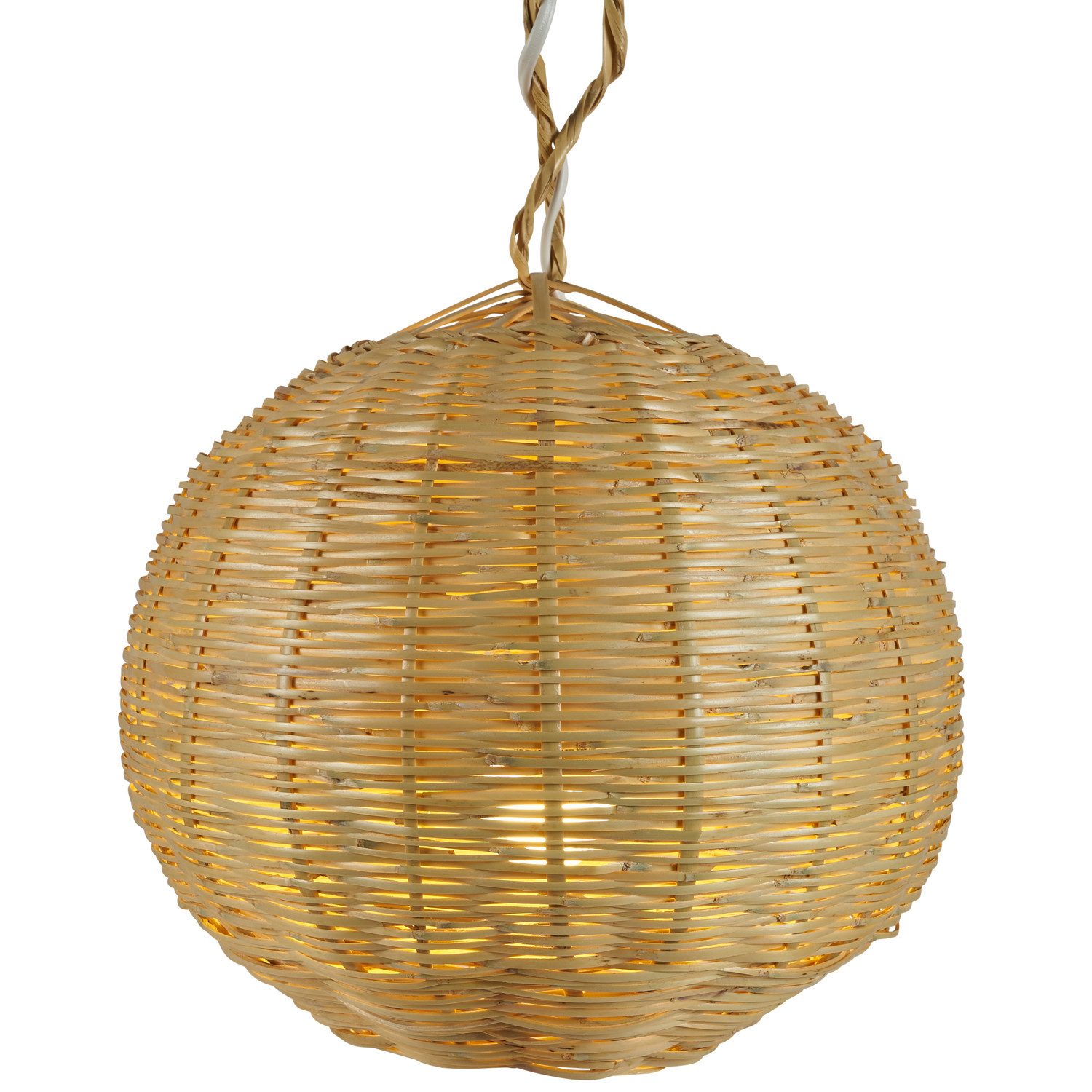 Marrakesch Orient & Mediterran Interior Deckenleuchte Boho Style Pendellampe Lampe Bast Deko Willow, Handarbeit