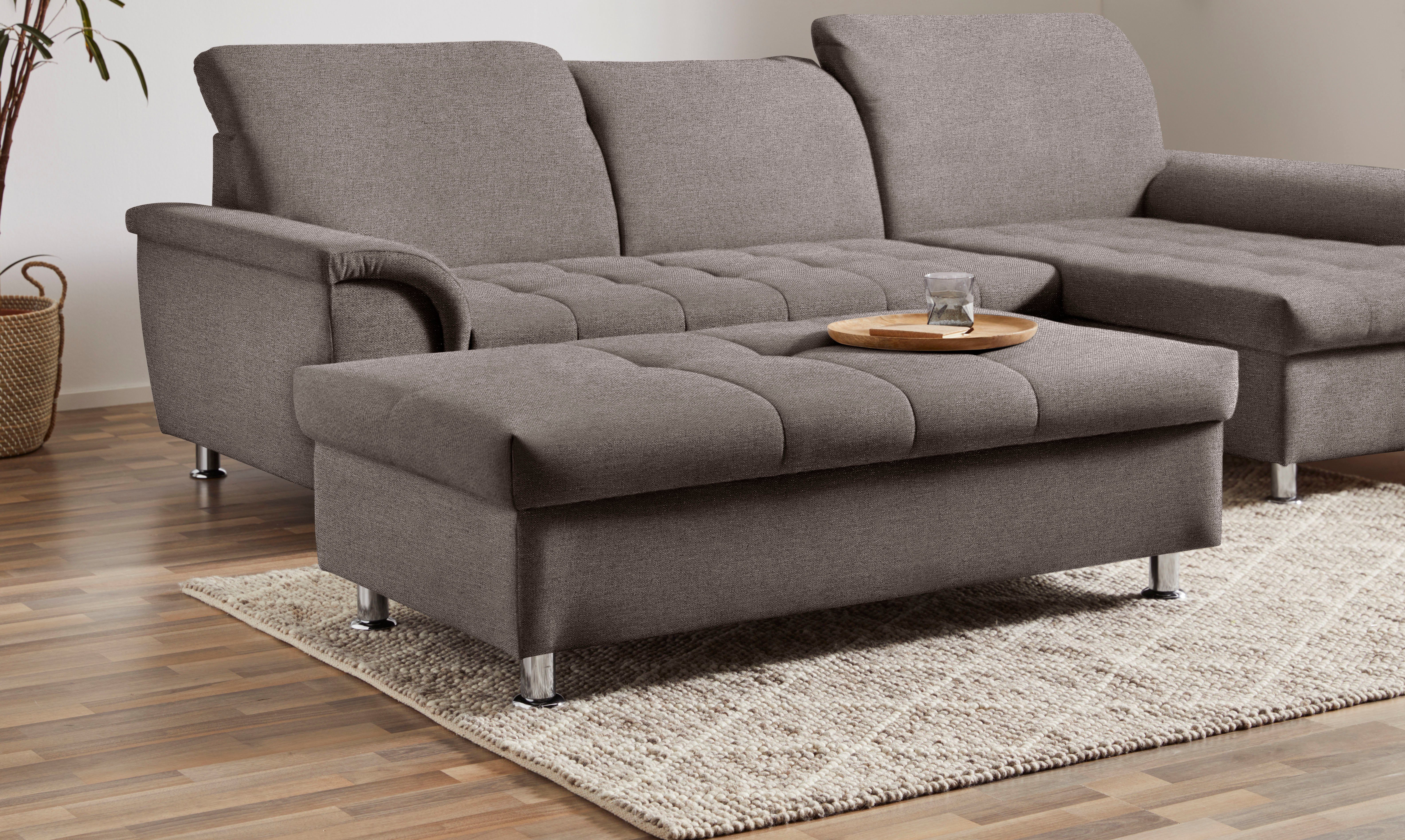 DOMO collection Stauraumhocker Franzi, mit großem Stauraumfach