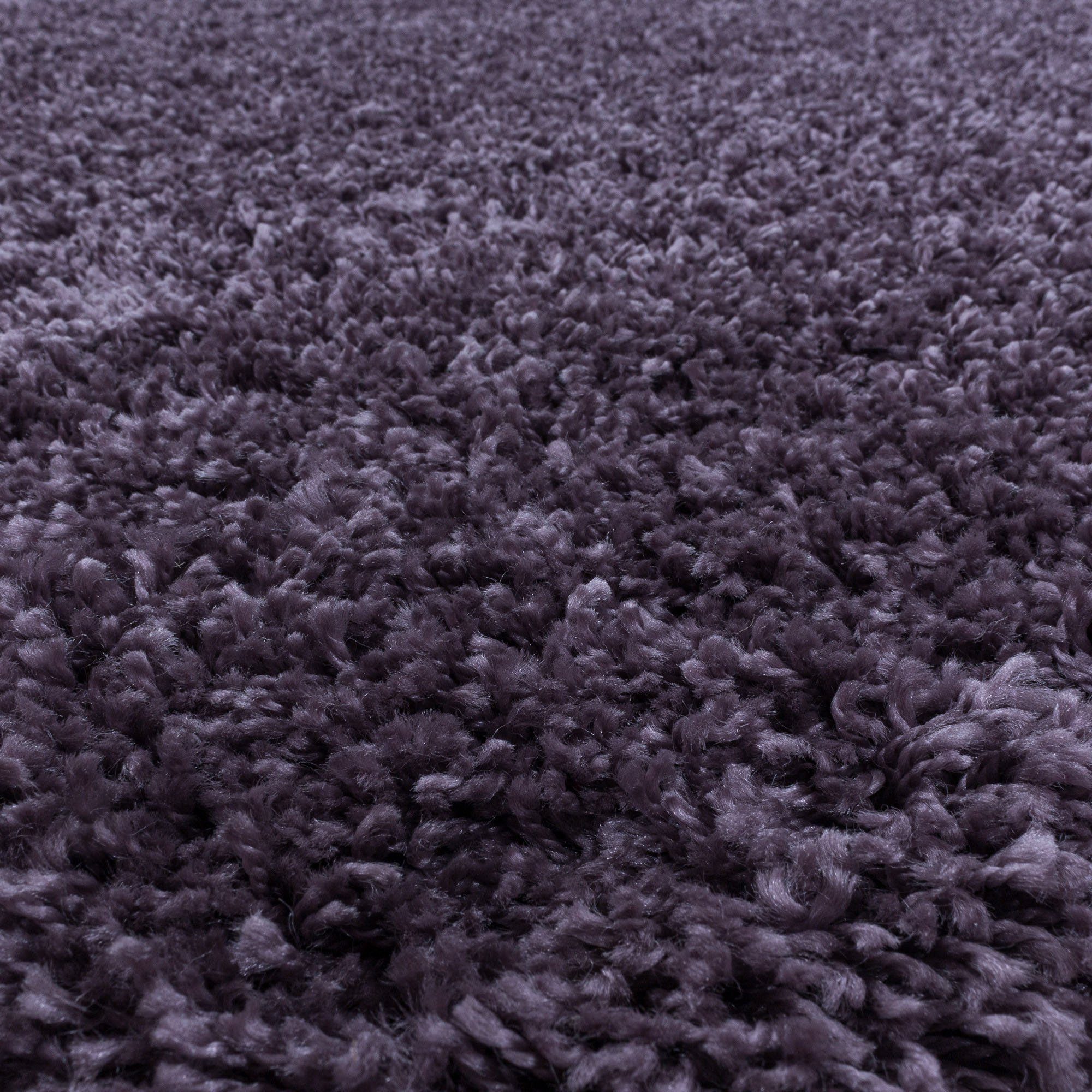 Ayyildiz Teppiche Hochflor-Teppich SYDNEY 3000, rund, Höhe: 30 mm, Shaggy, Langflor, uni, auch rechteckig, Wohnzimmer