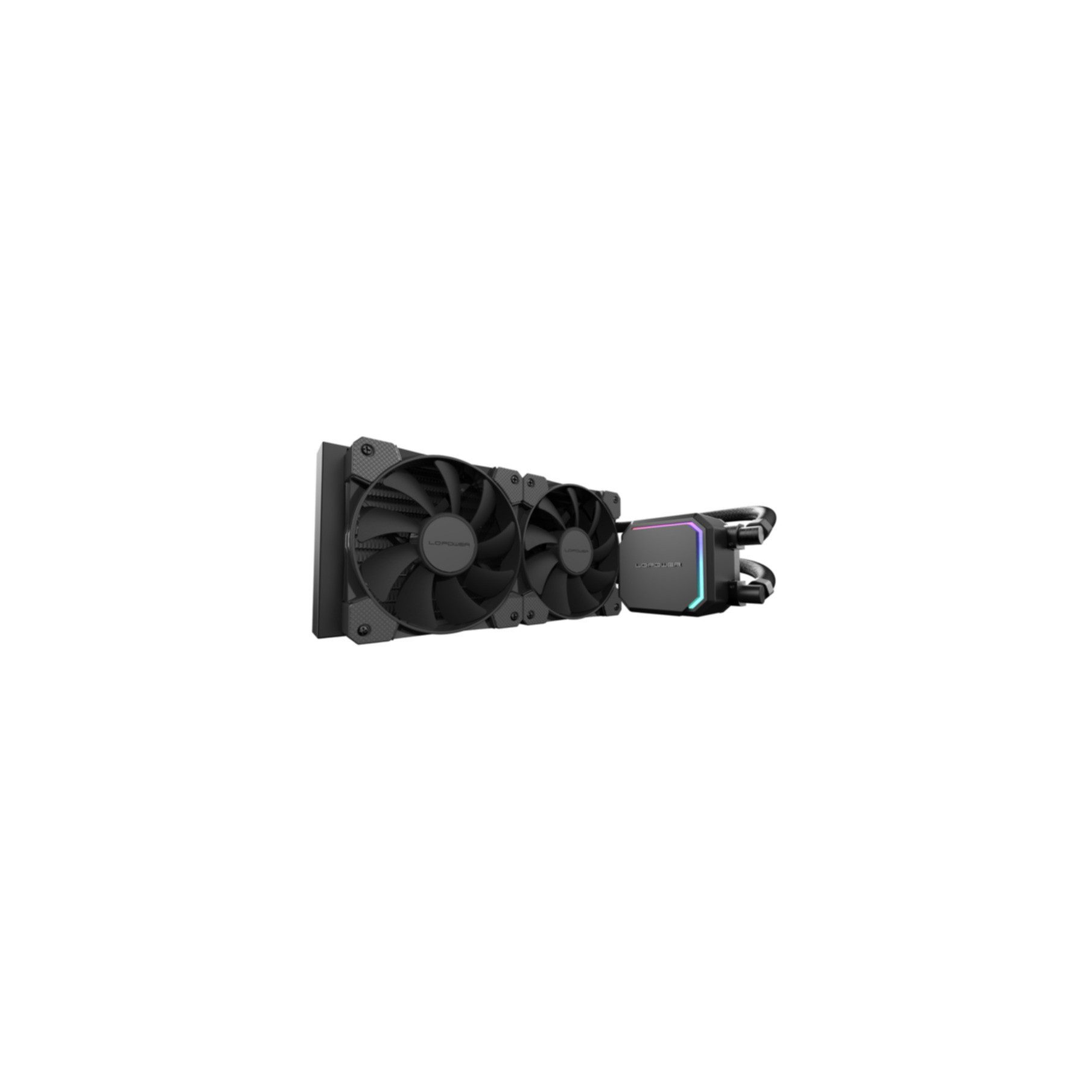 LC-Power Gehäuselüfter 80x80x25 Mm – PWM, Leise, Für PC-Kühlung