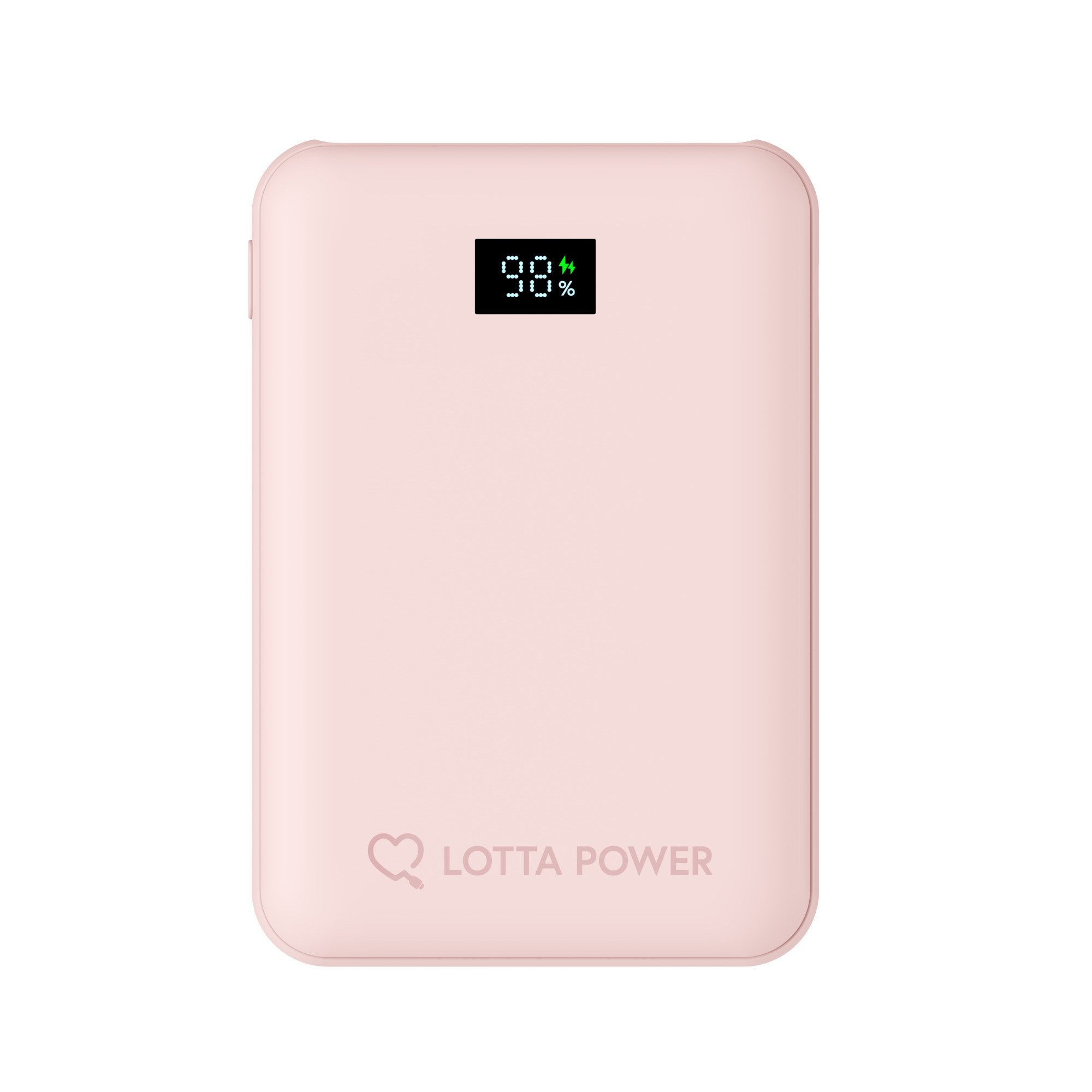 Lotta Power Mini 10.000 mAh 20W Schnellladen LED-Display USB-C kompakt Powerbank