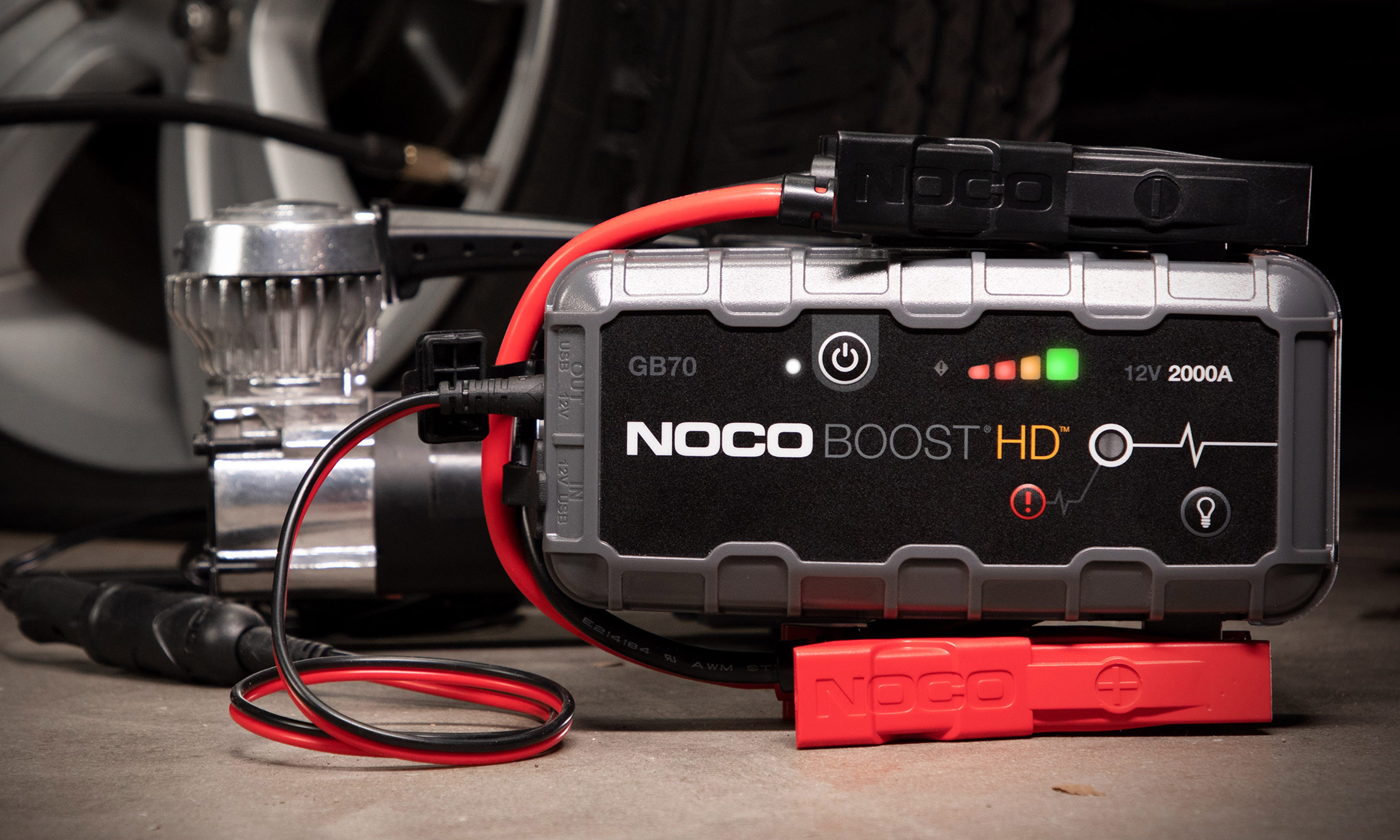 Noco NOCO GB70 2000A 12V Boost HD UltraSafe Starthilfe Starthilfegerät NOCO GB70 2000A 12V Boost HD UltraSafe Starthilfe (12 V), Funkenfreie Starthilfe mit Verpolungsschutz (UltraSafe)