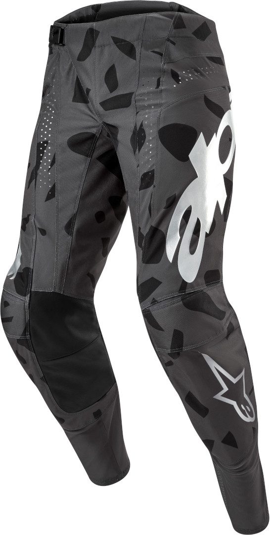 Alpinestars Motorradhose Techstar Graphite Motocross Hose Atmungsaktiv dehnbar