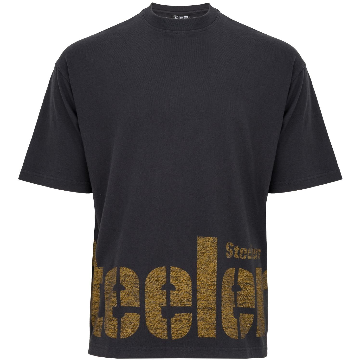 New Era Print-Shirt Oversized WASHED Pittsburgh Steelers