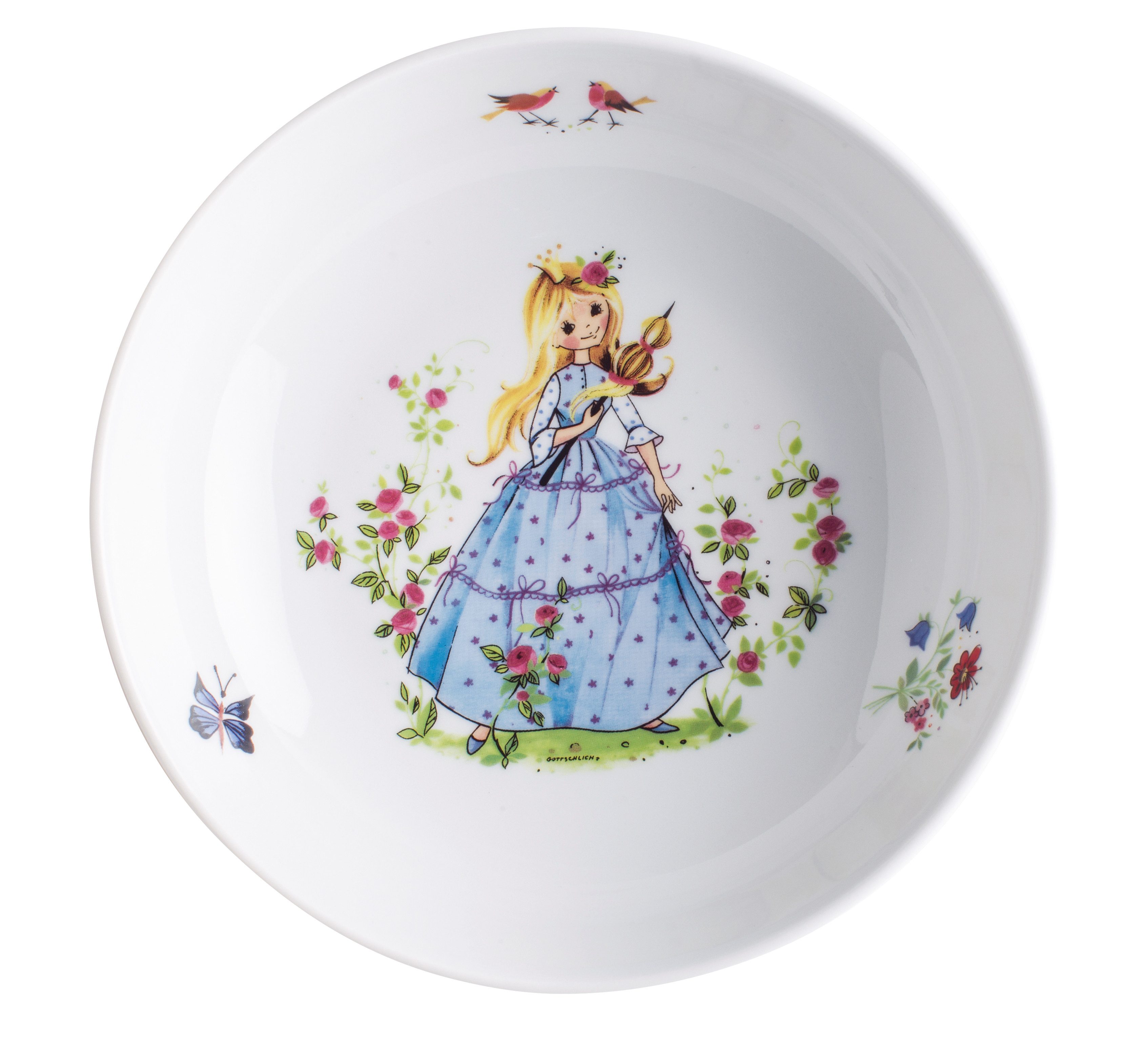 KAHLA Suppenschale Kids, tiefer Teller 18 cm, Porzellan, (1-tlg), spülmaschinenfest, mikrowellenfest, stapelbar, Made in Germany