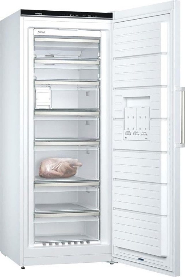 SIEMENS Gefrierschrank iQ500 GS54NAWDV, 176 cm hoch, 70 cm breit, Türanschlag wechselbar, freistehend, No-Frost, superGefrieren