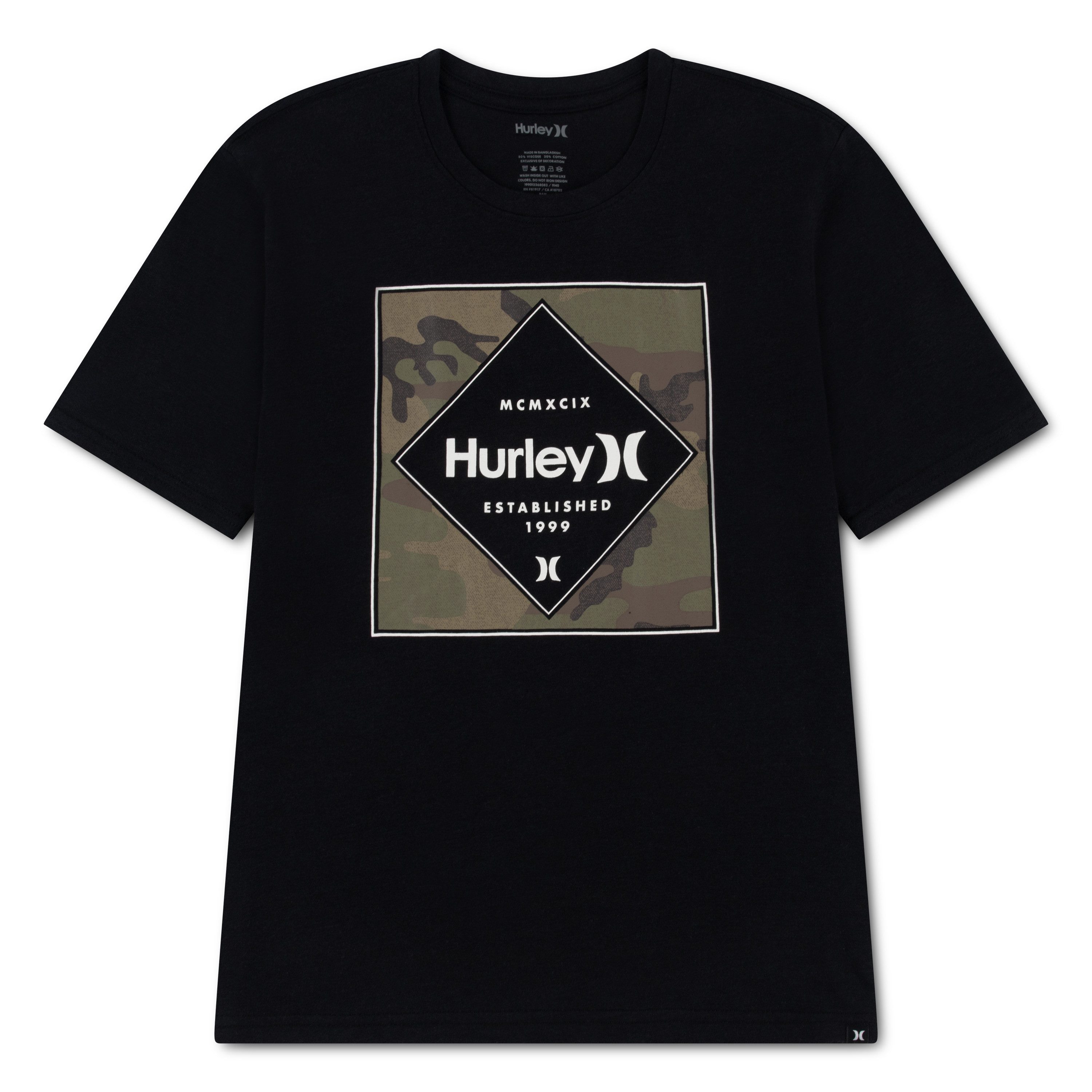 Hurley T-Shirt HRLB CAMO PRINT FILL POOLSIDE