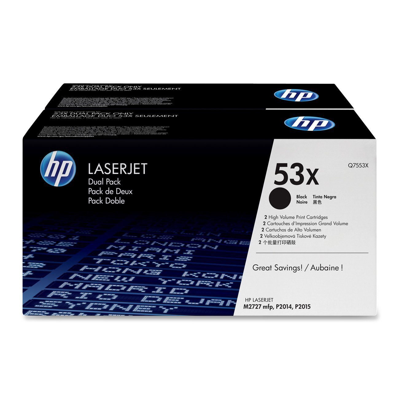 Tonerpatrone 2er Pack Toner Q7553X