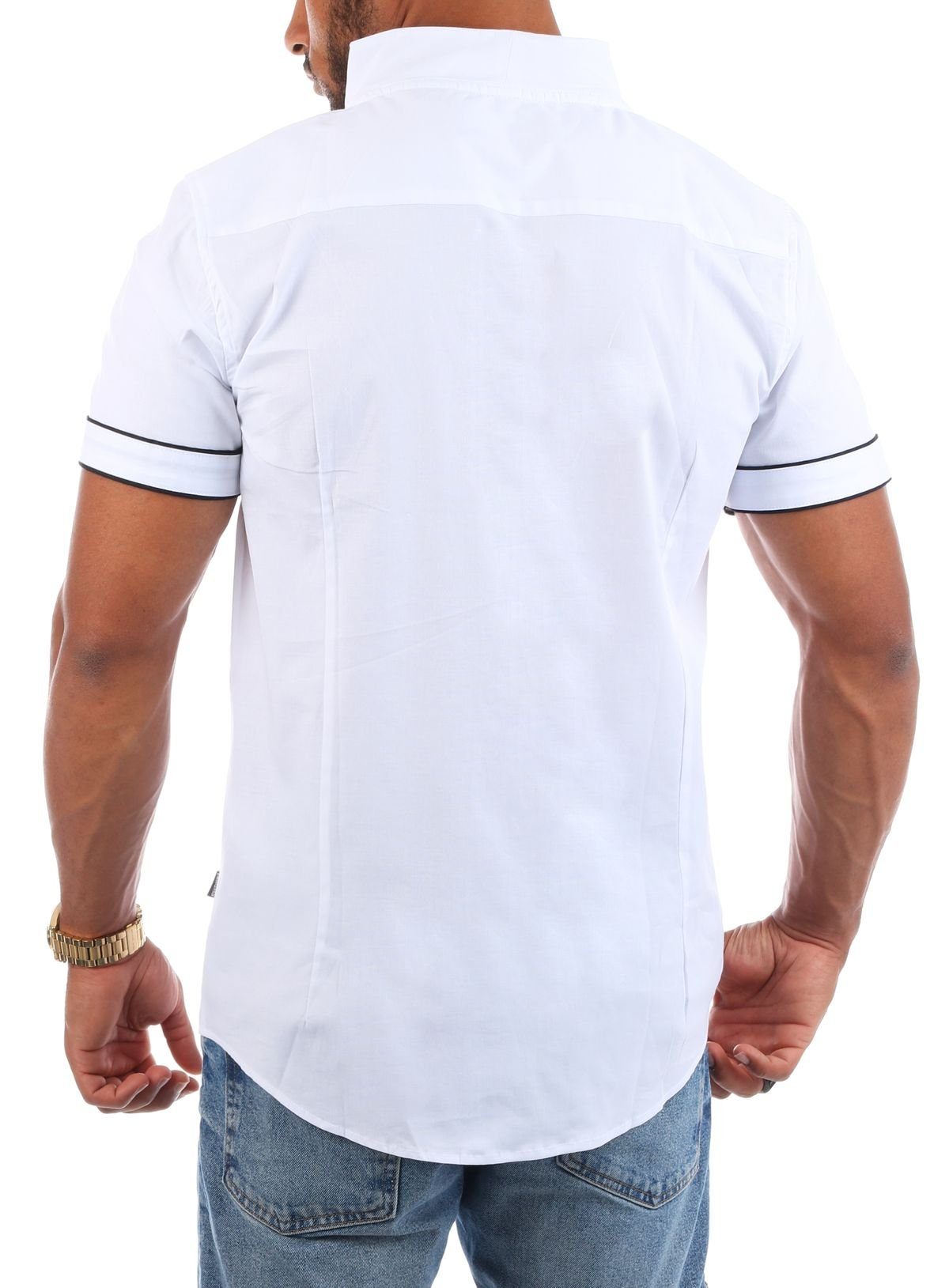 CARISMA Kurzarmhemd Herren Hemd Basic einfarbig günstig online kaufen