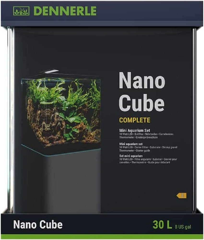 Aquarium Dennerle 3308 Nano Cube Complete, 30 Liter - Mini Aquarium Komplettset