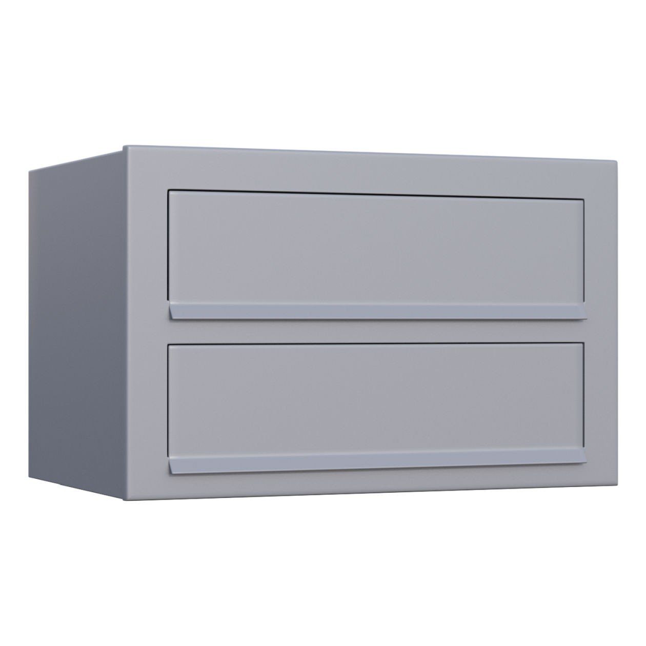 Grau Briefkasten Metallic for Bravios Briefkasten Two Cube