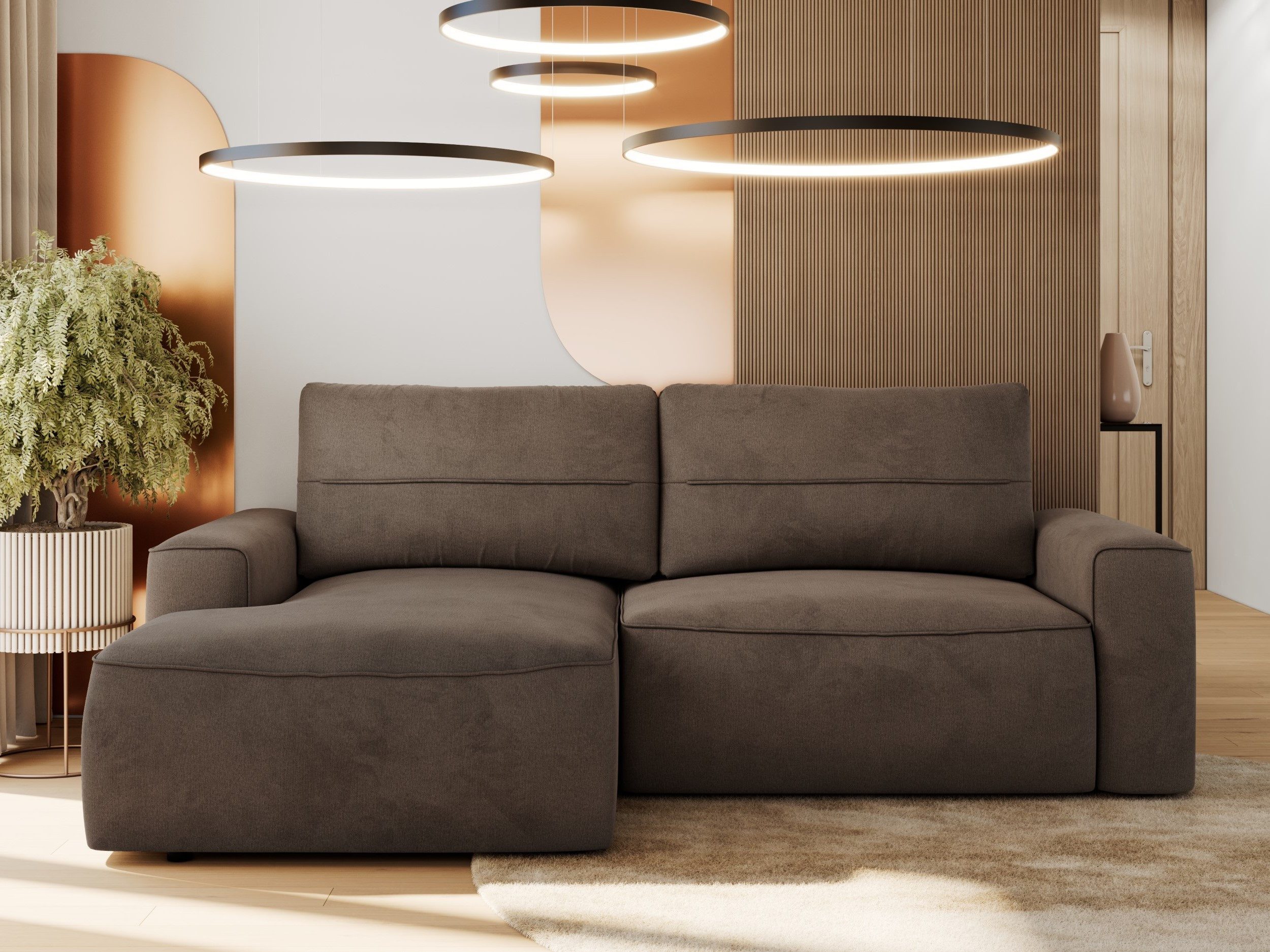 MKS MÖBEL Ecksofa BELLUNO, L-förmige Ecke, günstig online kaufen