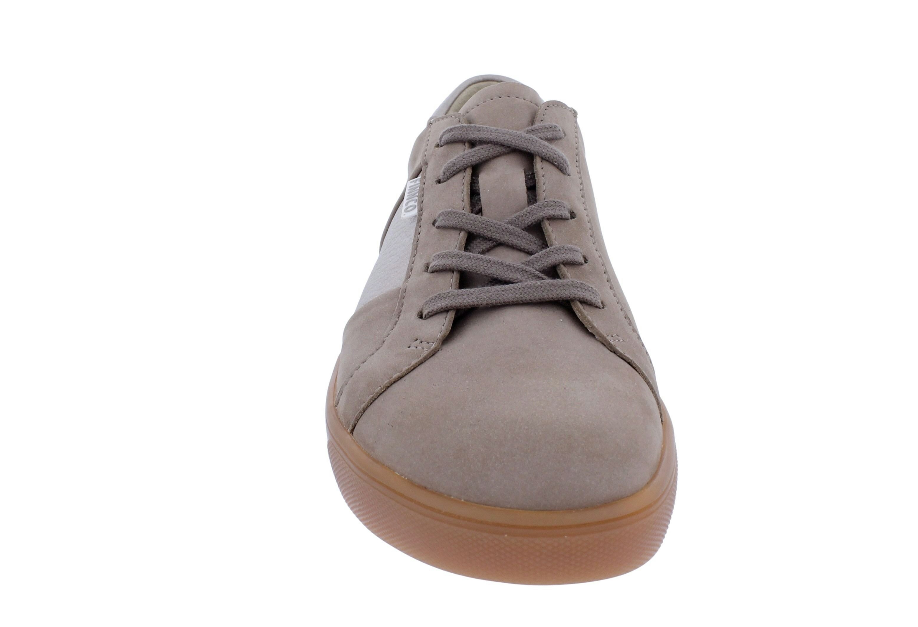 Finn Comfort Finn Comfort Halbschuh Malita 2793-903104, Nubukleder, Beige mit Metal Schnürschuh