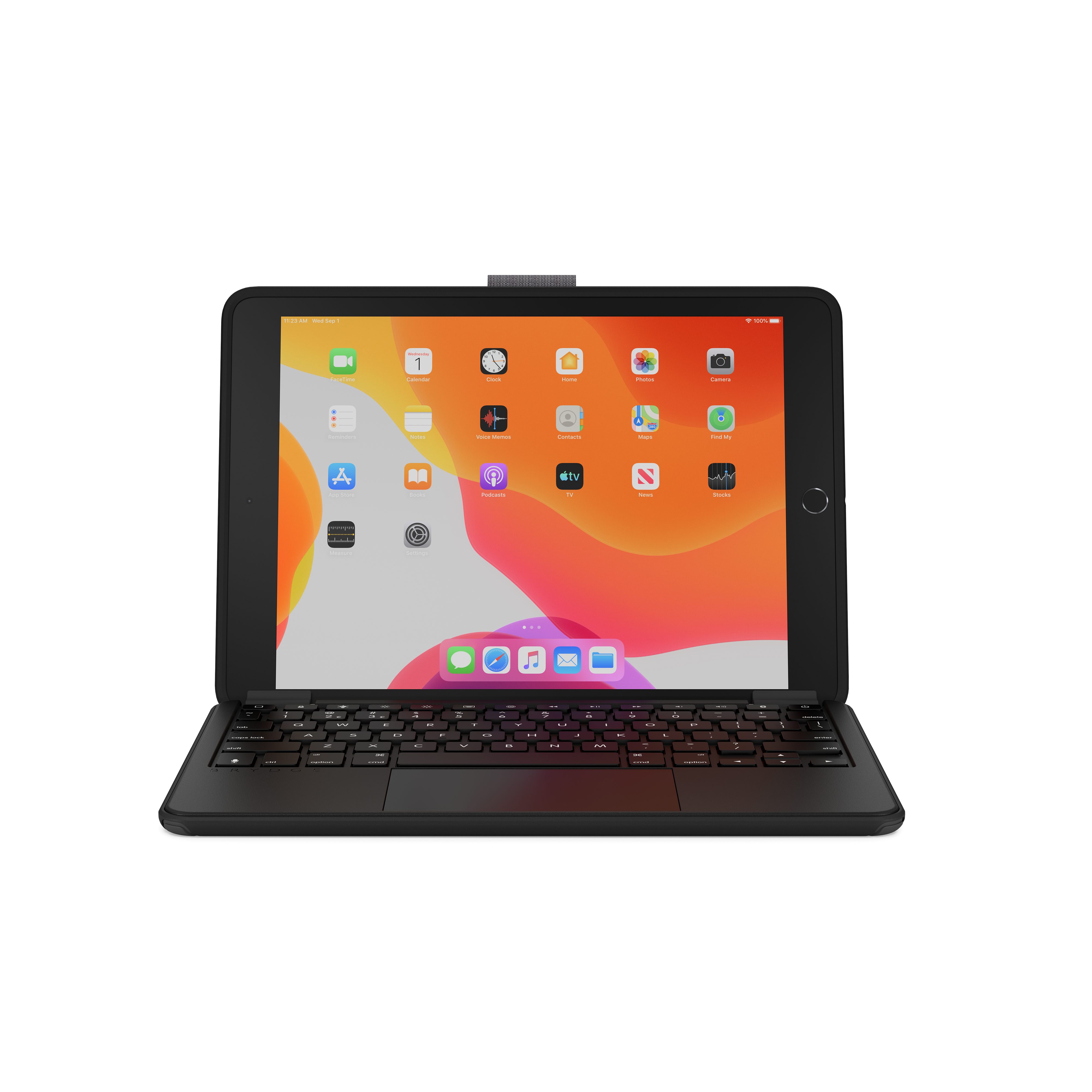 Trackpad und Tastatur deutsches Layout QWERTZ) 10.2 7. 2021, Gen) iPad-Tastatur 2019 Max+ OtterBox 8. für (mit BRYDGE iPad 2020, Cover, (9., und
