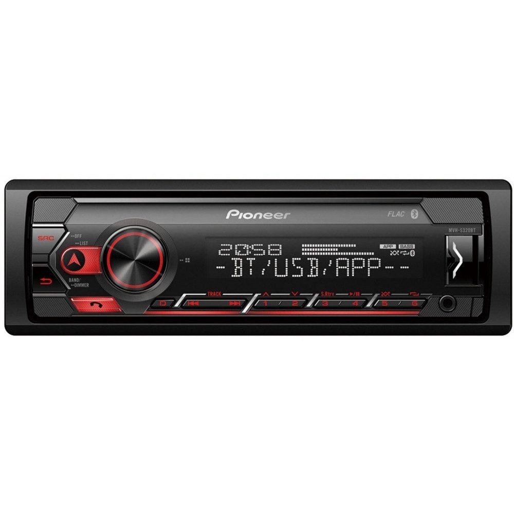 Pioneer MVH-S320BT 1-DIN-Autoradio mit Bluetooth & USB. CD-Receiver