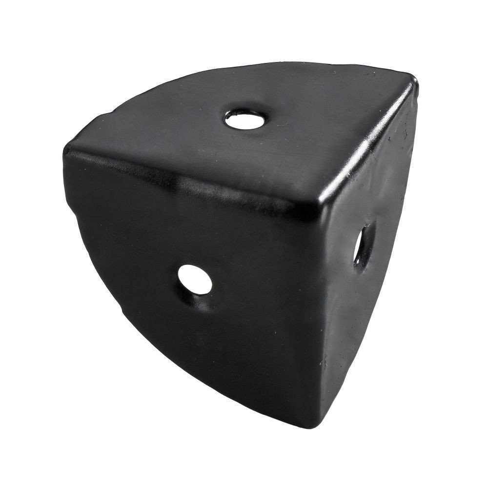 Hettich Winkelverbinder Hettich Kistenecke 28 x 28 x 28 mm schwarz - 1
